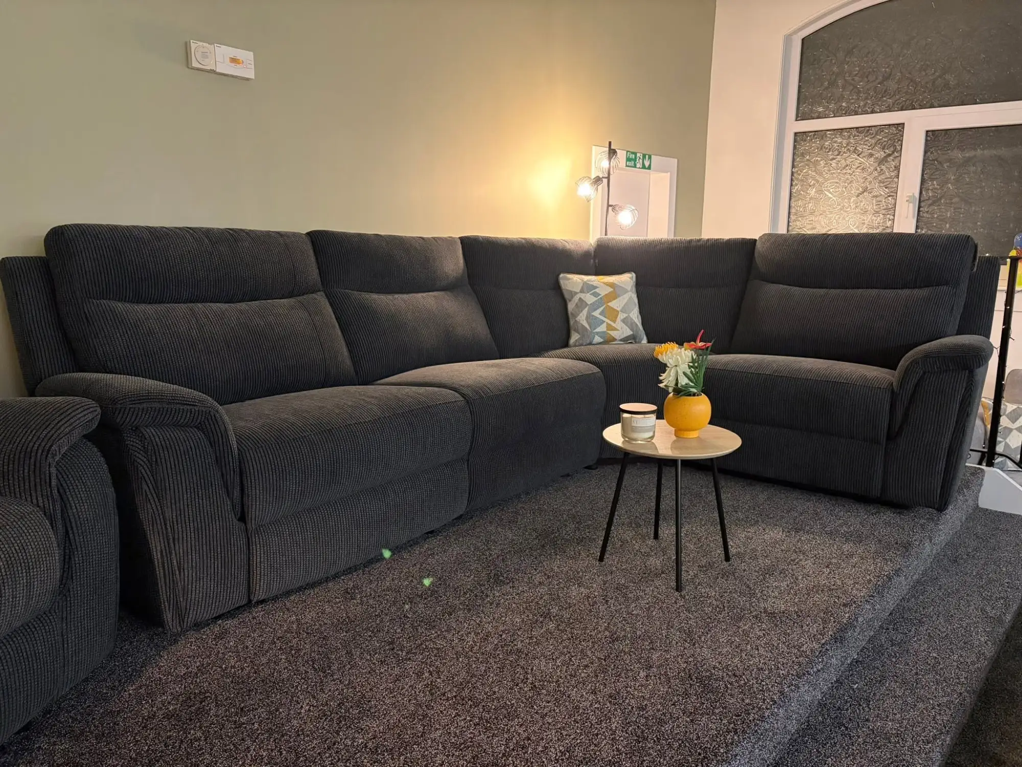 Atlanta Power-Recliner Modular Corner Sofa