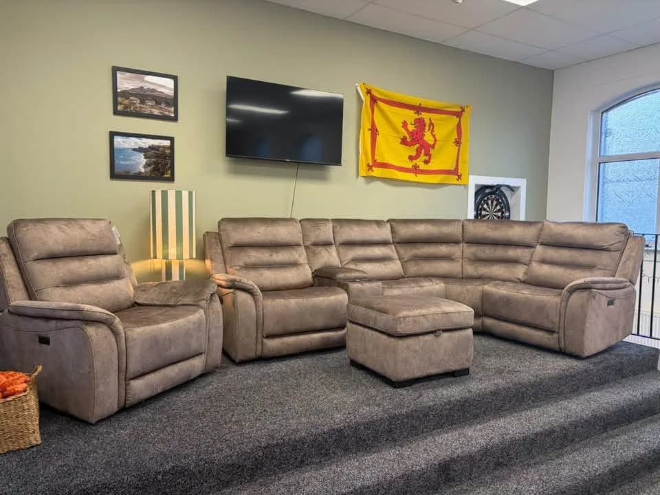 Denver Truffle Power-Recliner Suite