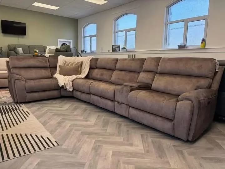 Odyssey Truffle Recliner Modular Corner Sofa