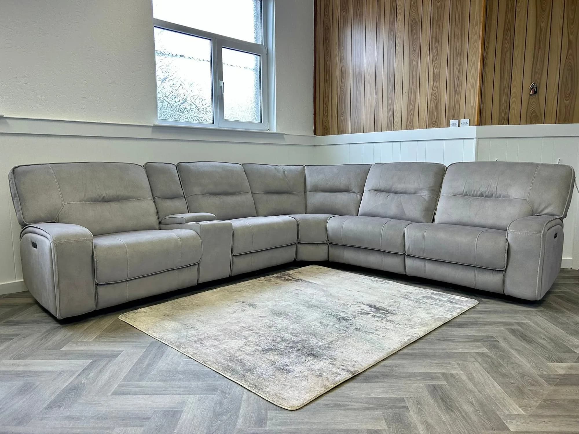 Massimo Power-Recliner Modular Corner Sofa
