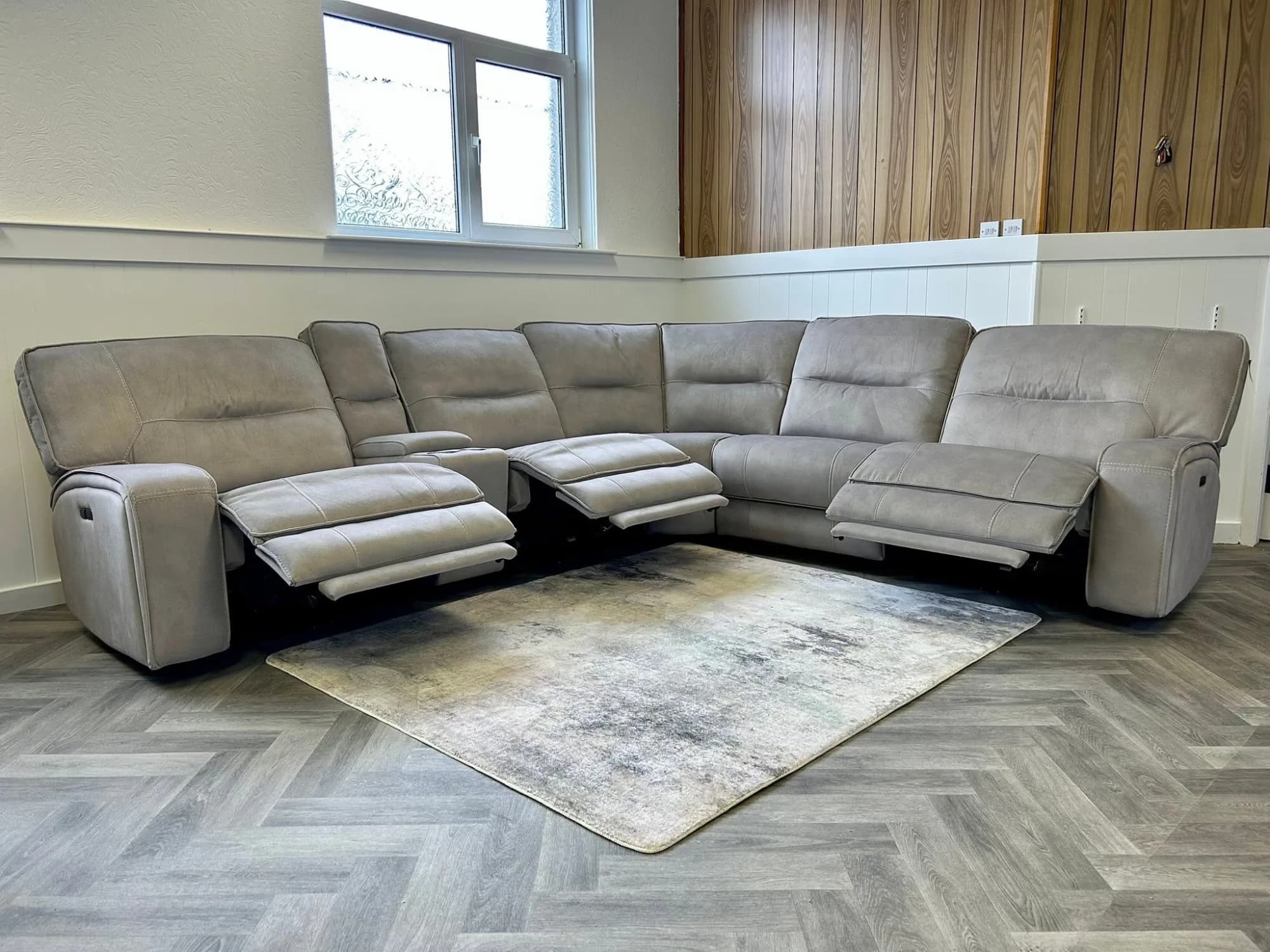 Massimo Power-Recliner Modular Corner Sofa