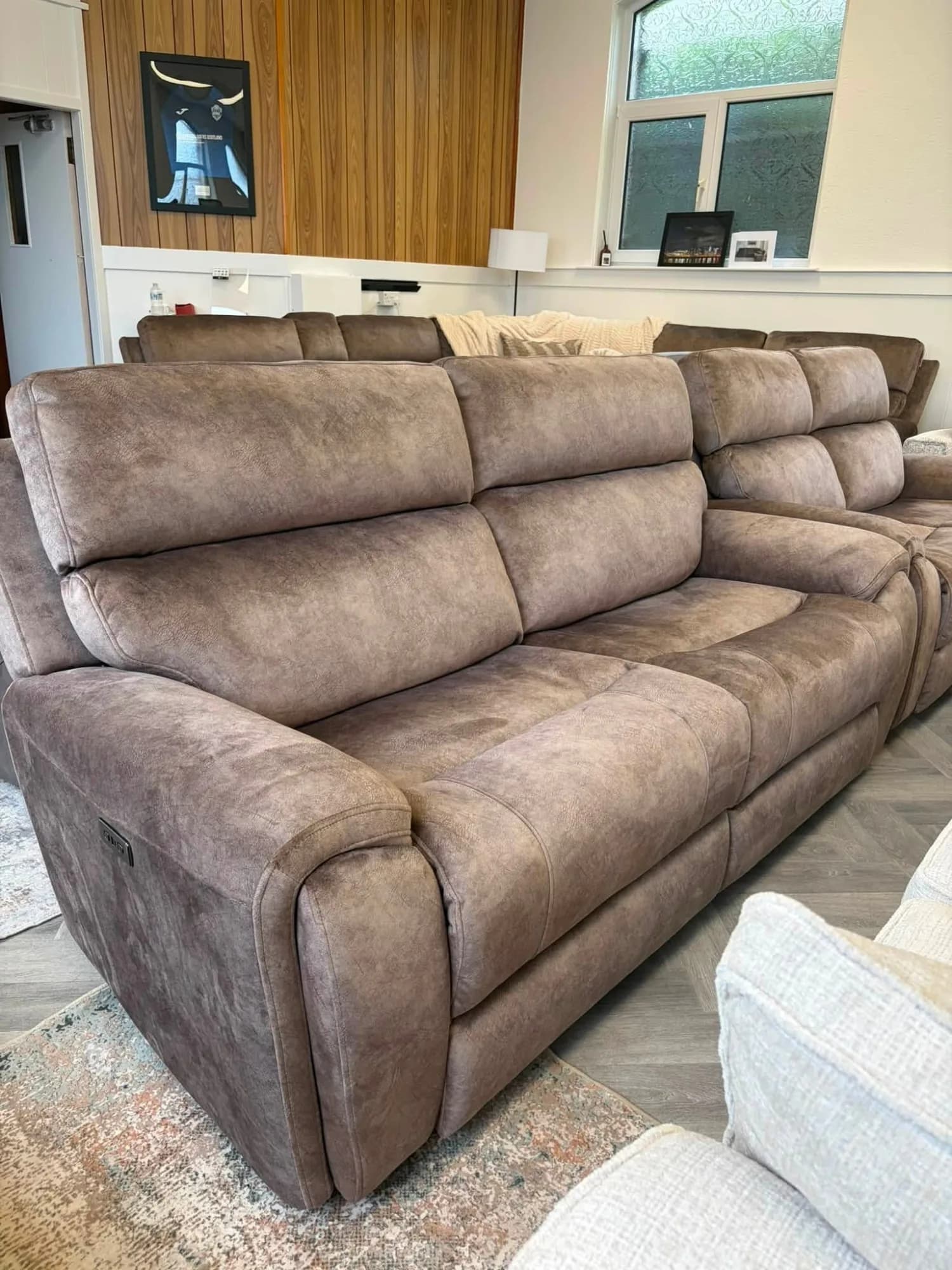 Odyssey Truffle Recliner 3 Seater