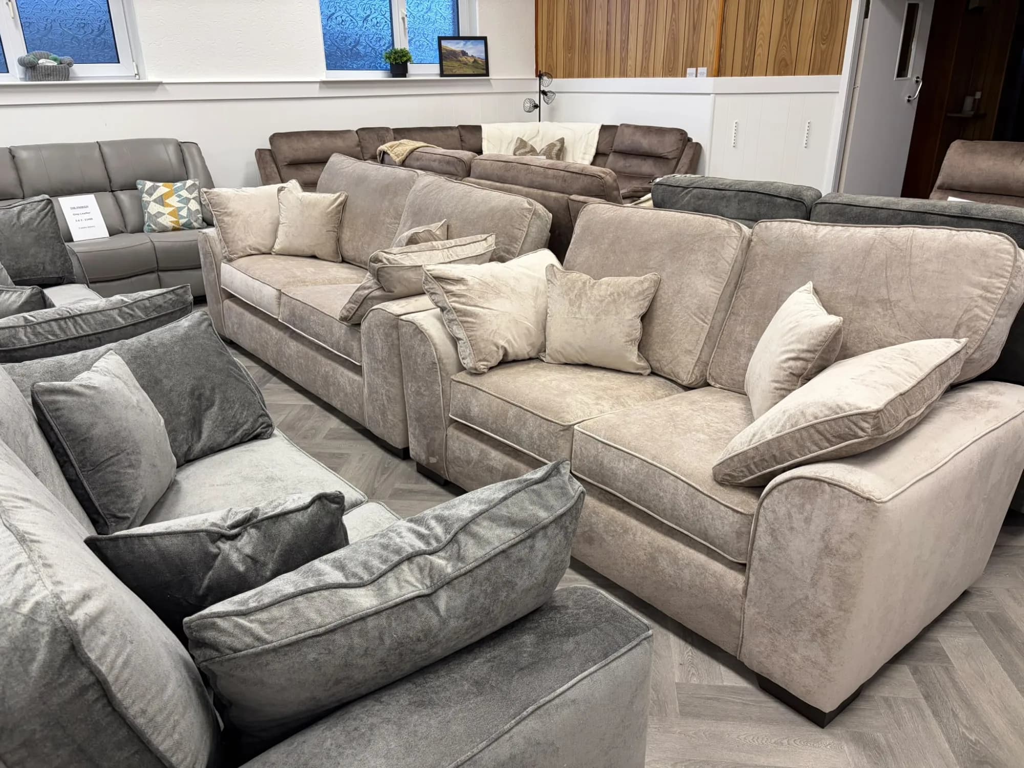 Stanford 3&2 Seater Kensington Mink
