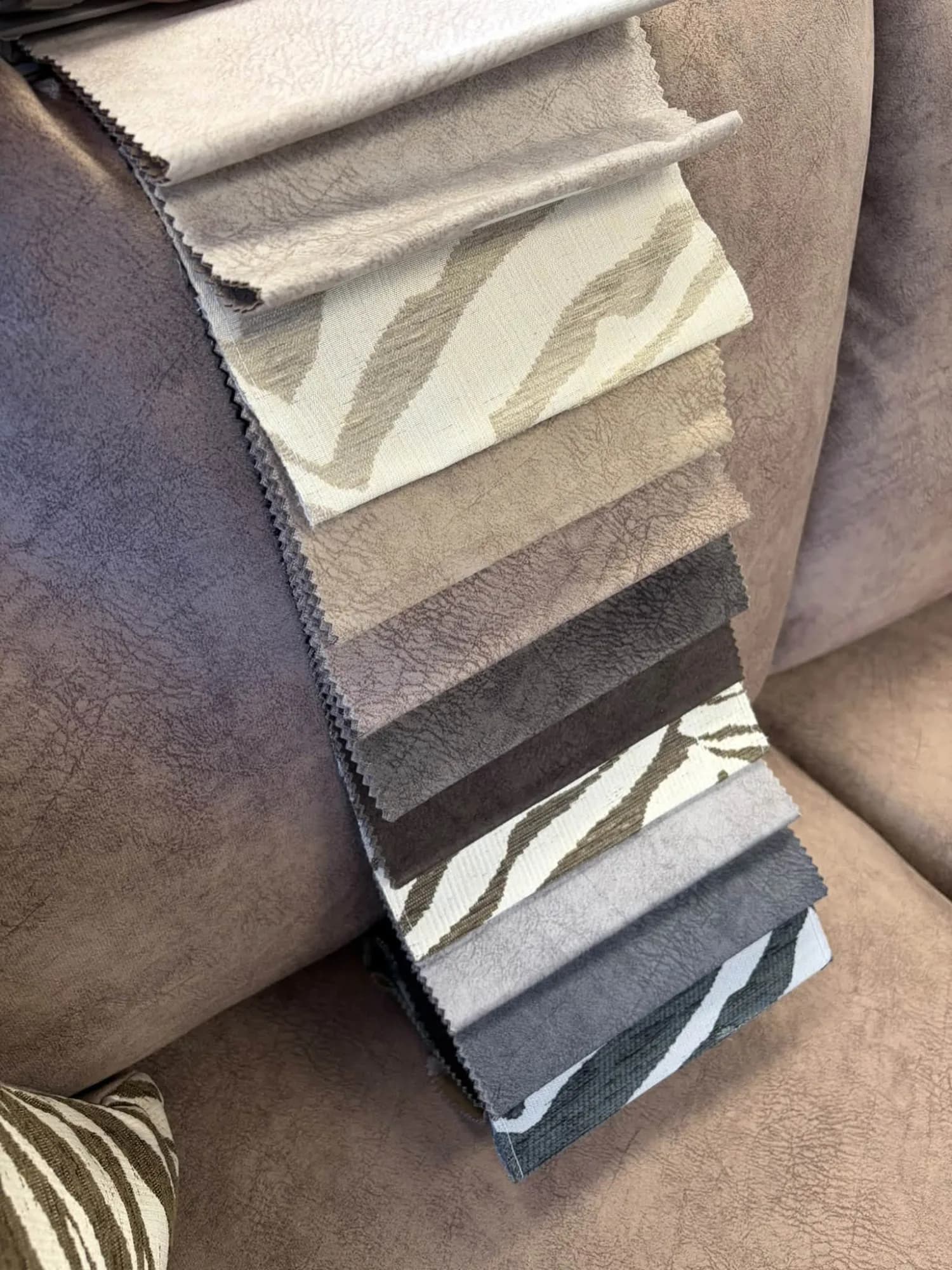 Lydia Fabric Options In-Store